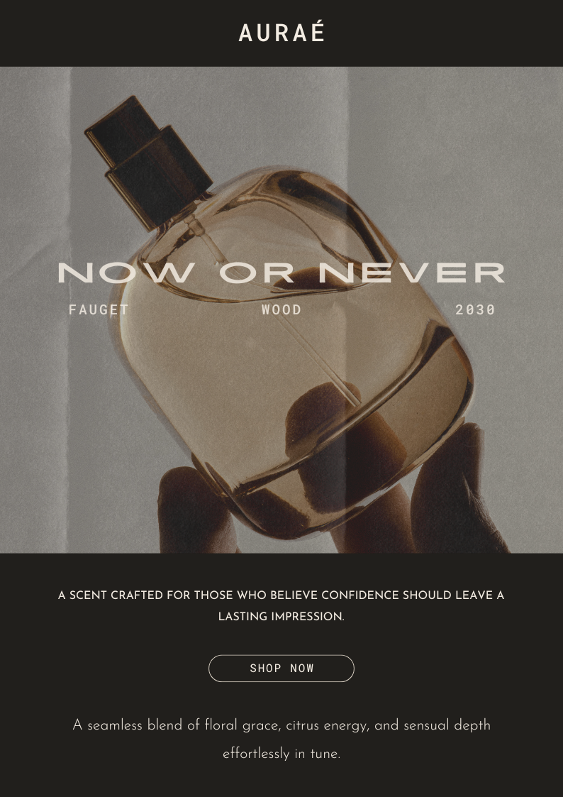 Luxury Perfume Launch Campaign